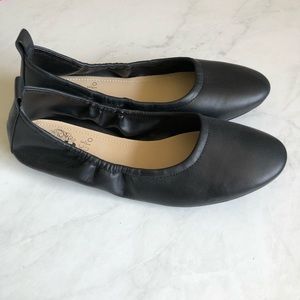 NEW Vince Camuto Etheda foldable leather flat